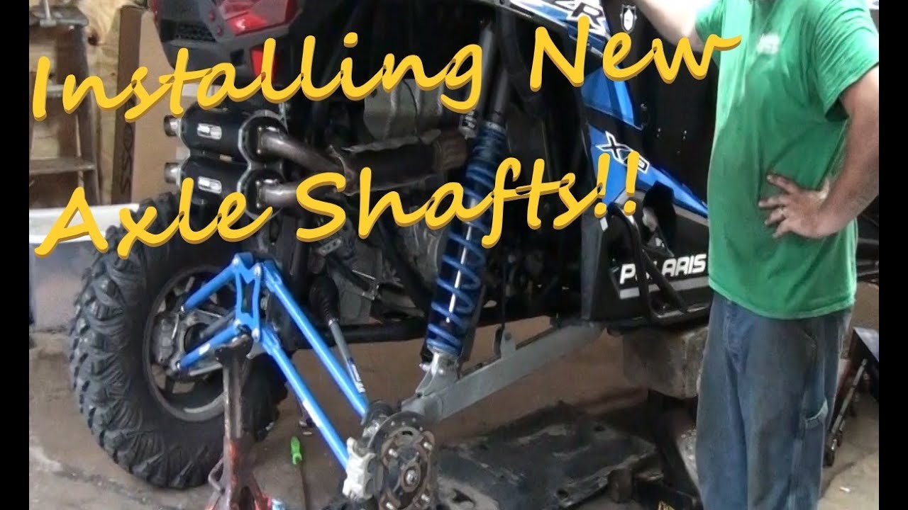 Swapping in Rhino 2.0 Axles 0n a RZR