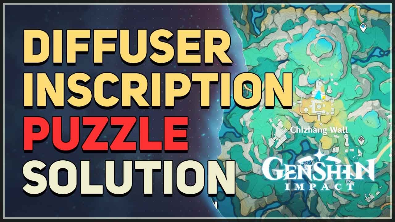 Diffuser Inscription Puzzle Genshin Impact