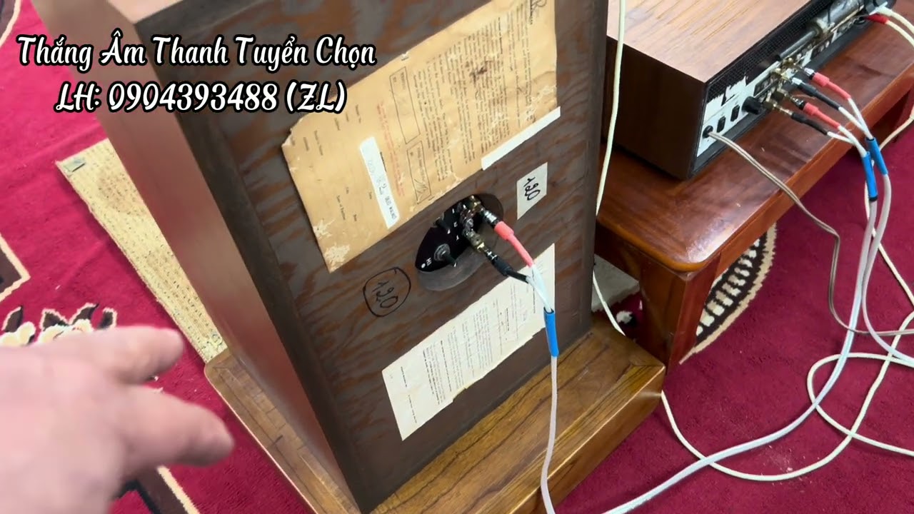 Amply Fisher 500TX & Loa Ar 2a Nguyên Bản Xs