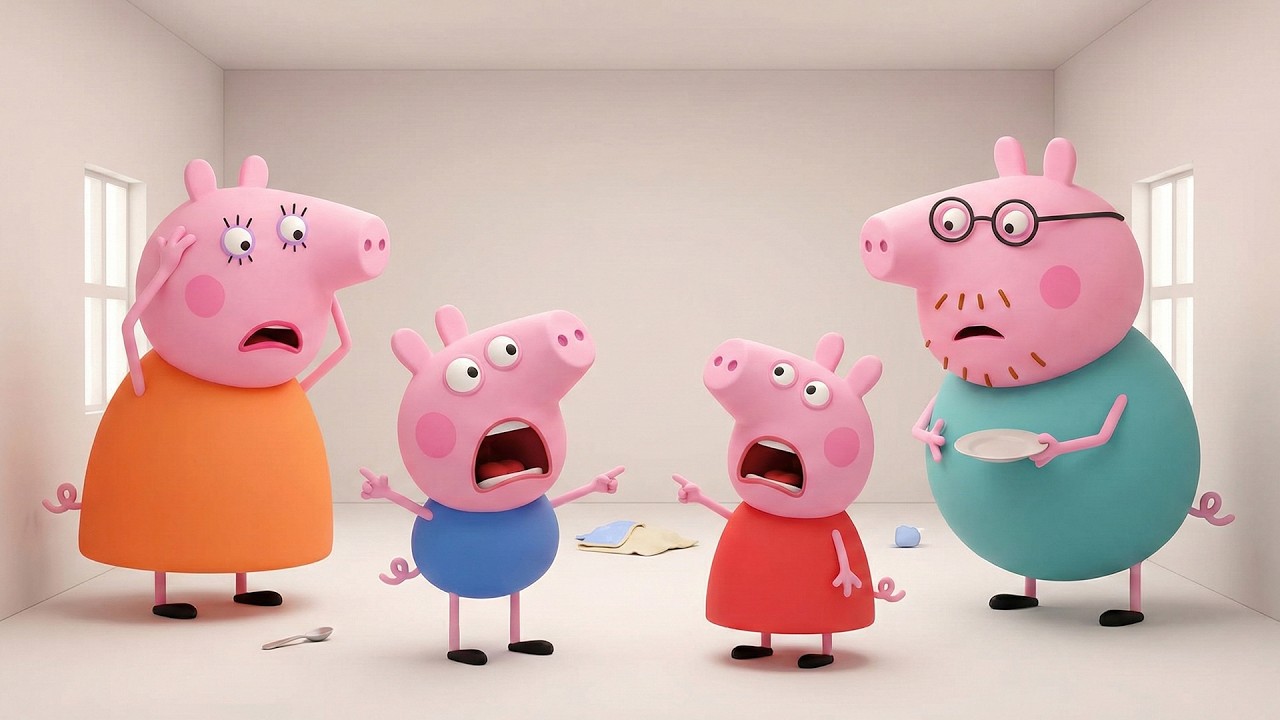 Peppa Pig’s Minimalist Day 🐷📵 Who Will Last in the Boring Life Without Internet? 😱 | Funny Animation