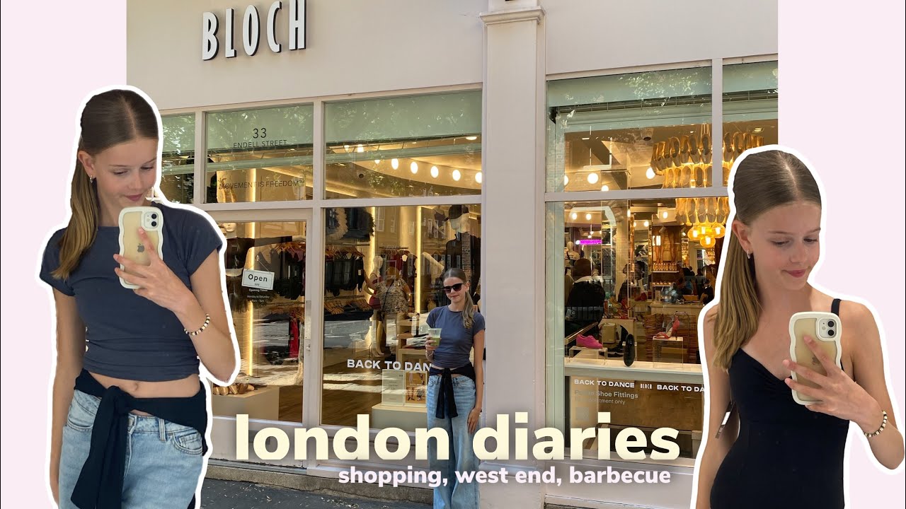 LONDON DIARIES 🫶🏻🎀🍵- shopping, west end, family barbecue 