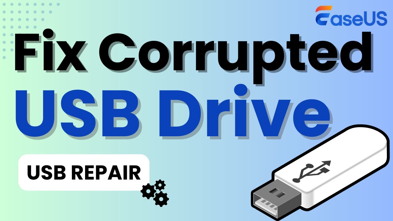 Как исправить поврежденный USB-накопитель тремя способами [Восстановление USB включено]