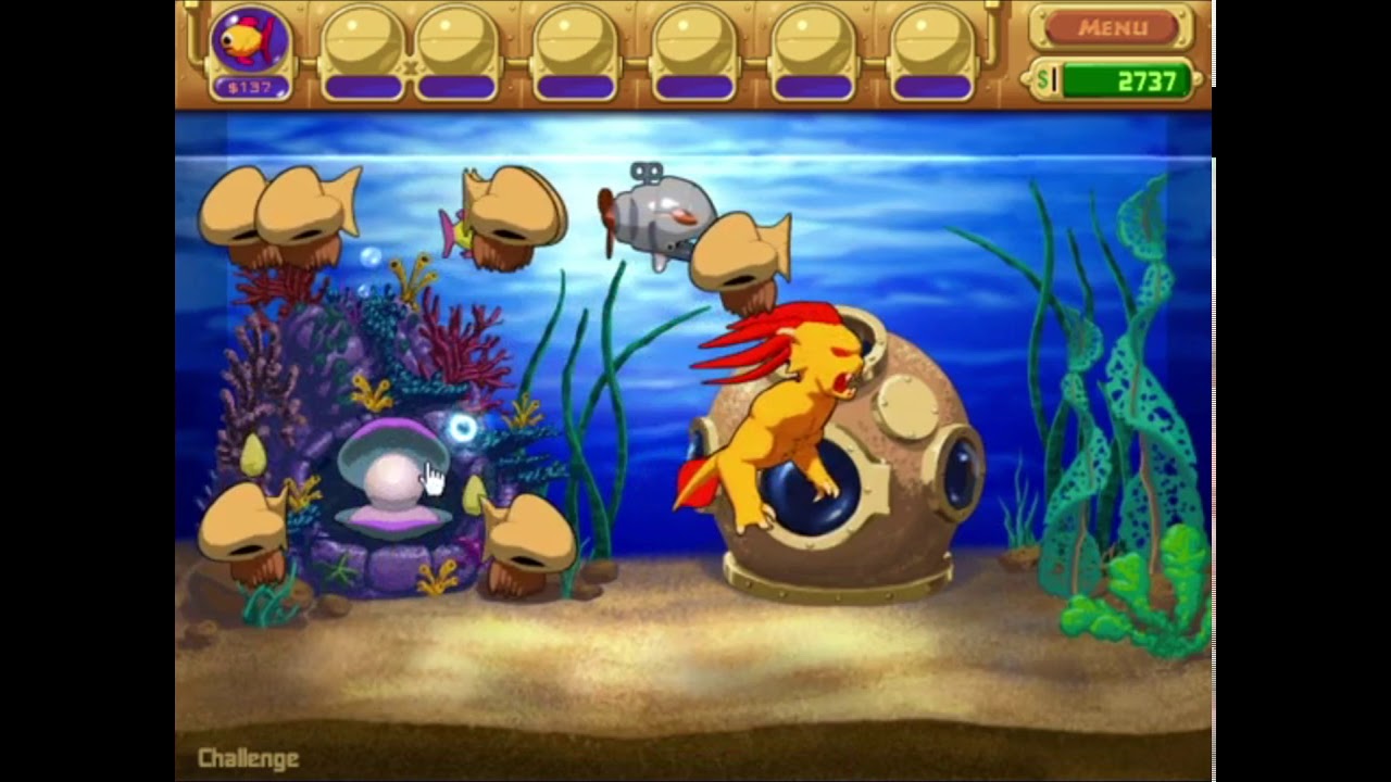 Insaniquarium Deluxe - Bonus Pets (Brinkley, Nostradamus, Stanley, Walter ability)