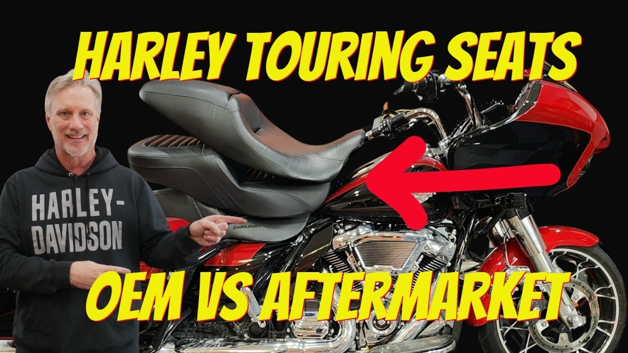 Harley-Davidson Touring Seats OEM vs Aftermarket | Road Glide