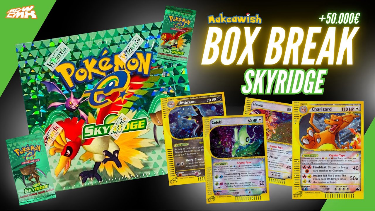 Apro UN BOX di Carte Pok&eacute;mon di SKYRIDGE (tra i PI&Ugrave; RARI DI SEMPRE)