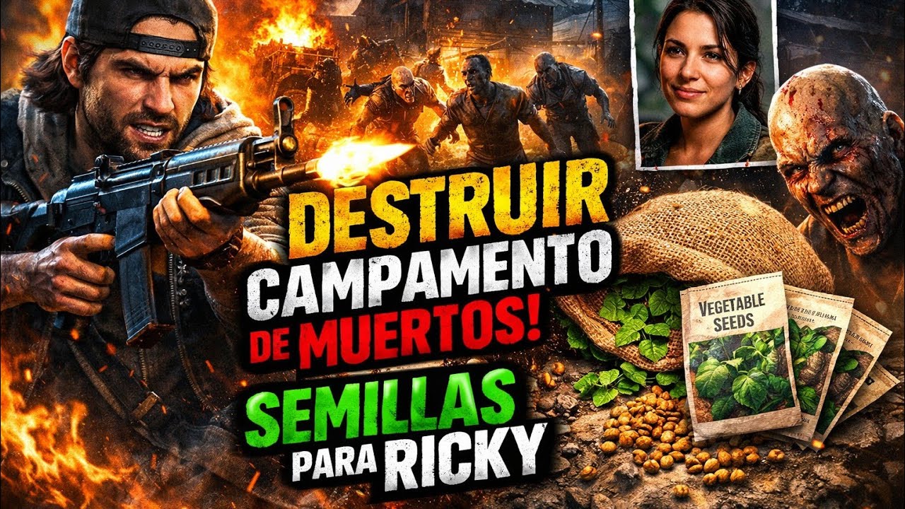 #daysgone  #12 campamento de muertos??? Y las semillas??! #zombiesurvival 
