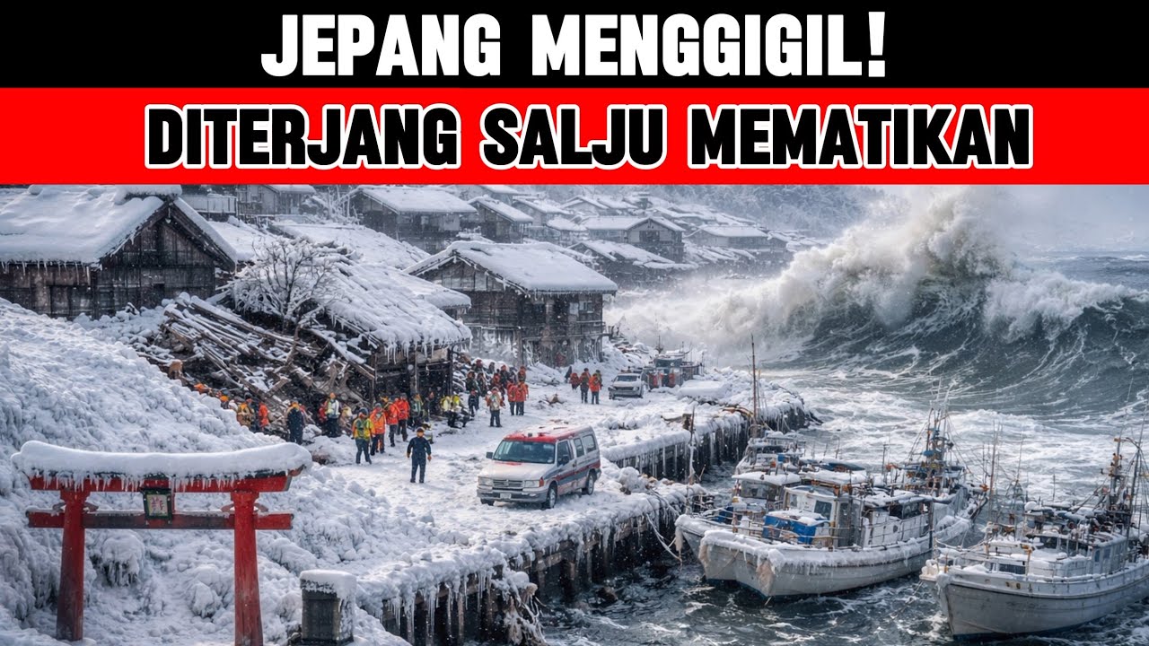 Jepang Dihantam Badai Salju Paling Mengerikan Sepanjang Sejarah, Negara Hadir Selamatkan Rakyatnya