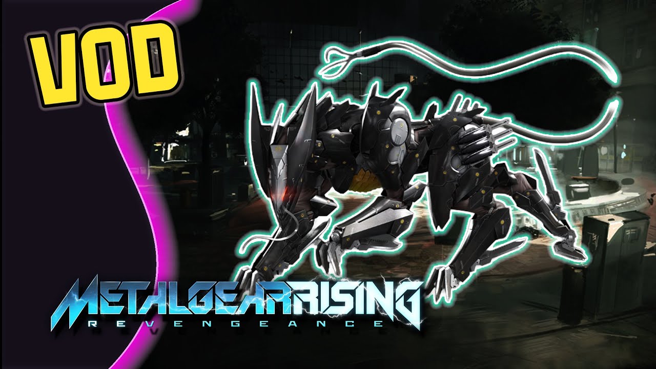 [VOD] Nostalgic November - Day 20: Metal Gear Rising: Revengeance - Blade Wolf DLC #1