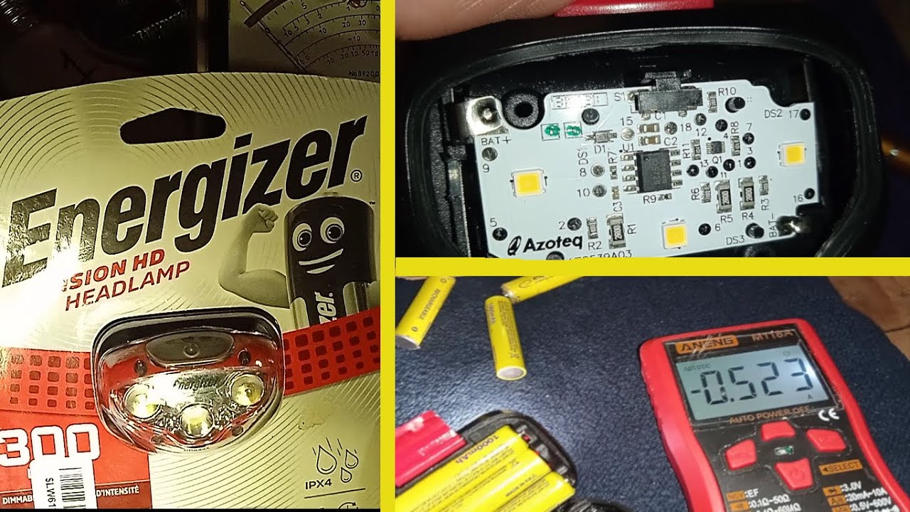 Обзор налобного фонаря Energizer HL Vision HD 3xAAA HDB323
