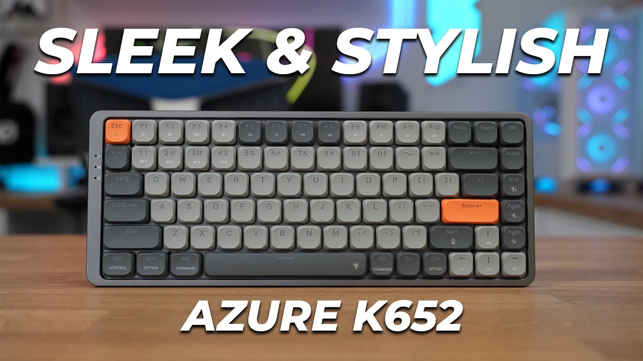 Redragon K652 — тонкая и стильная механическая клавиатура