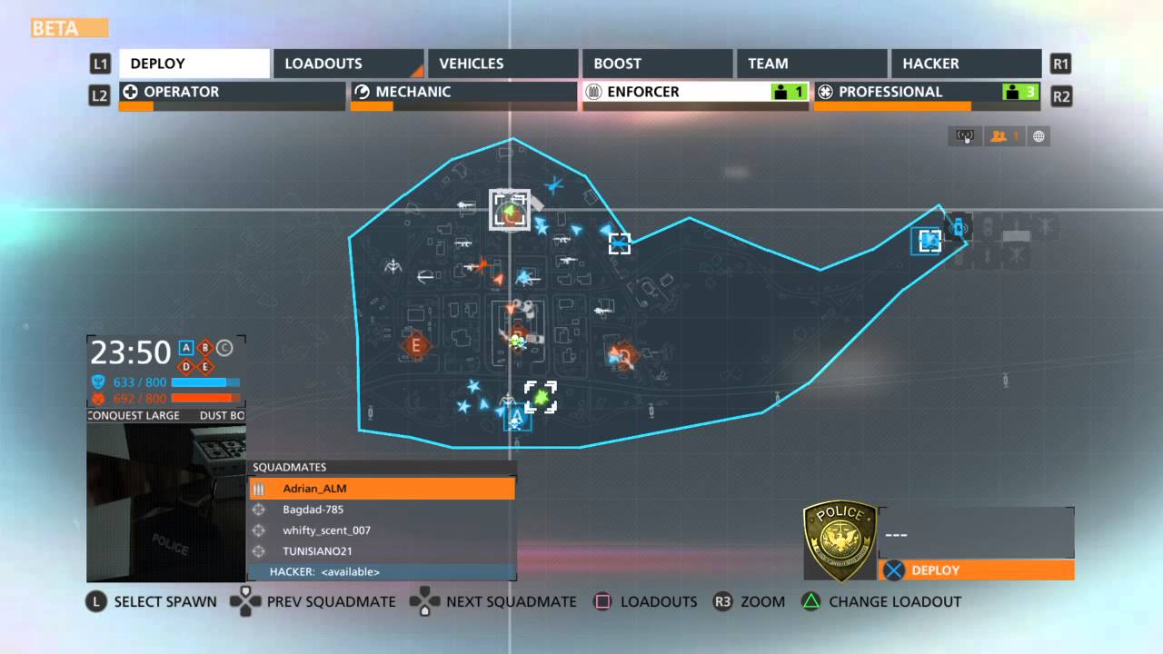 Battlefield Hardline M1911 Gameplay