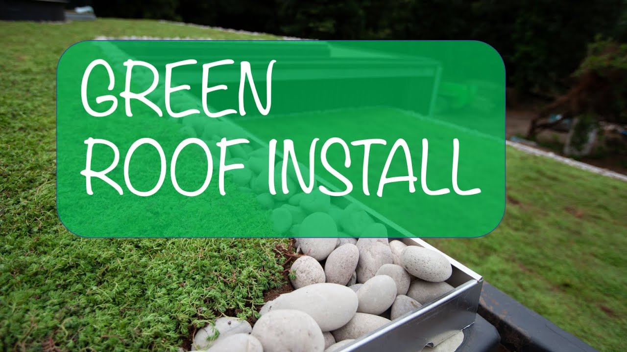 Green Roof Install using EverMat™ Core