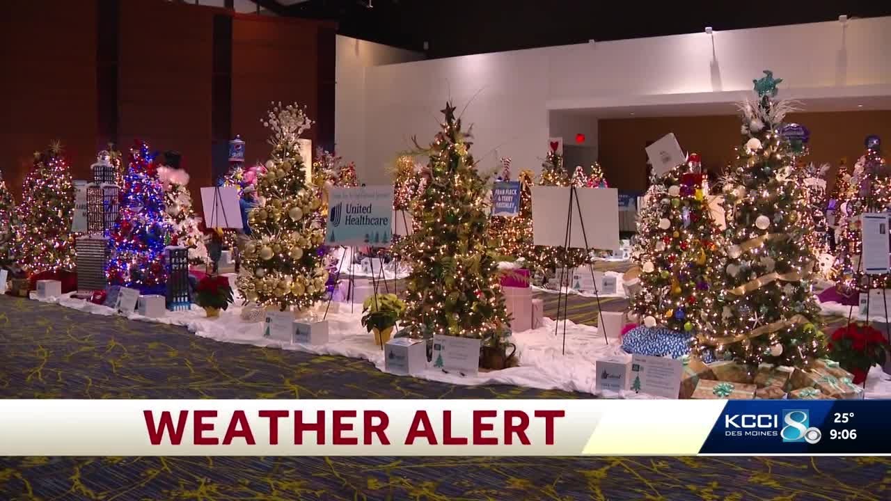 Iowa weather: Festival of Trees and Lights cancels Saturday, returns Sunday