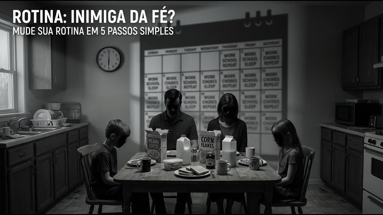 O maior sabotador espiritual da sua família não é o mundo — é a rotina