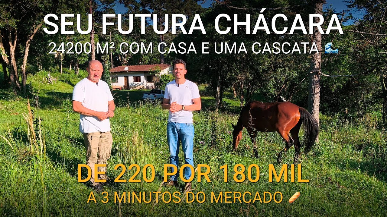 ✅ VENDIDA - CHÁCARA DA CASCATA COM R$ 40 MIL DE DESCONTO! 😱🏡