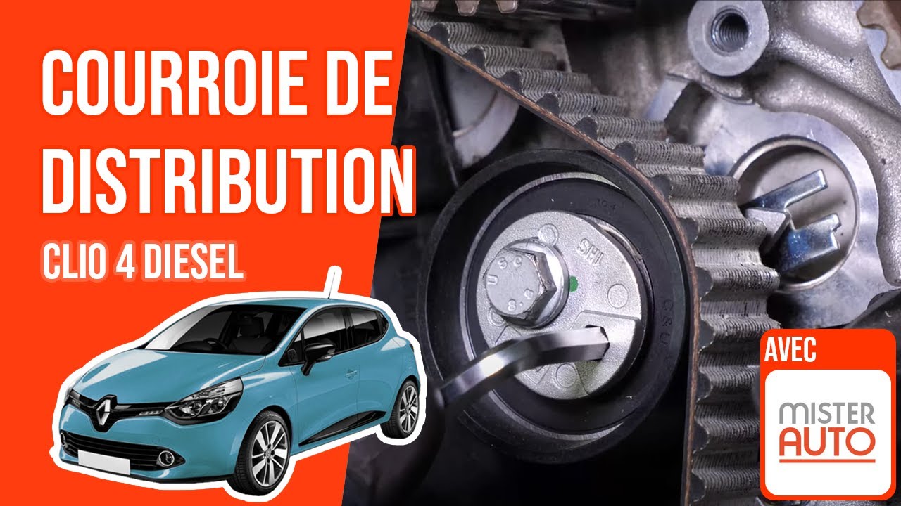 Changer la Courroie de Distribution Clio 4 1.5 dCi 🚗