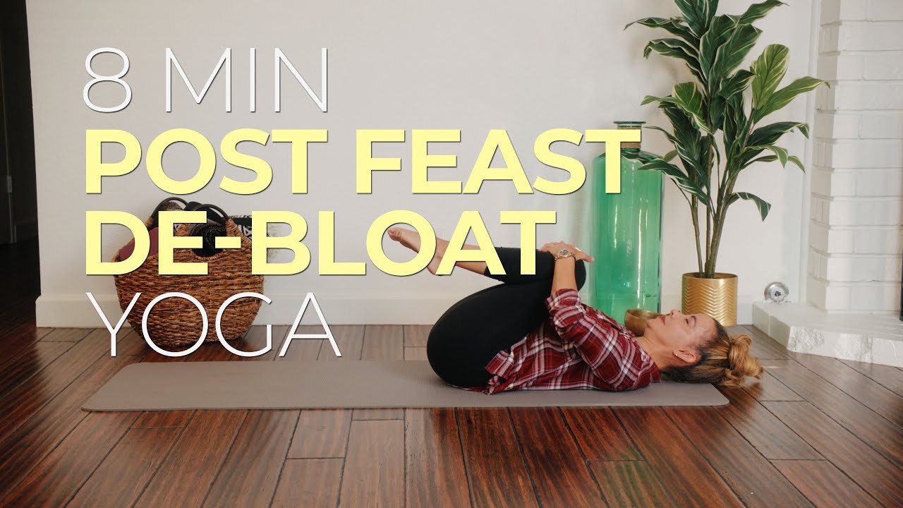 8-MINUTE Yoga for Bloating: INSTANTLY EASE Digestion & Gut Discomfort