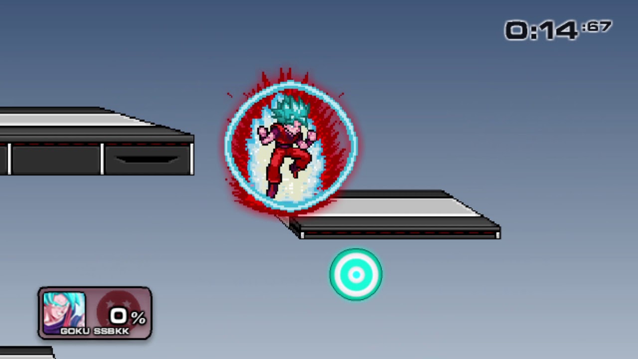 SSF2- Goku (All Forms) Target Test!
