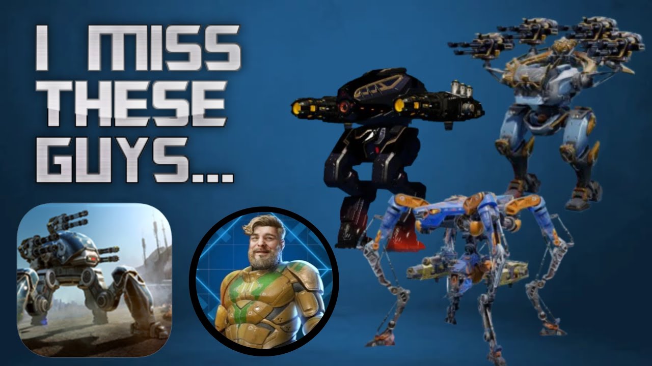 10 роботов, по которым я скучаю (War Robots)