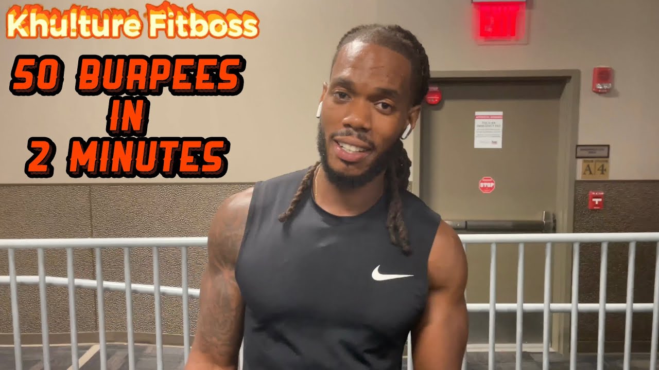 50 Burpees In 2 Minutes | Body Weight Workout