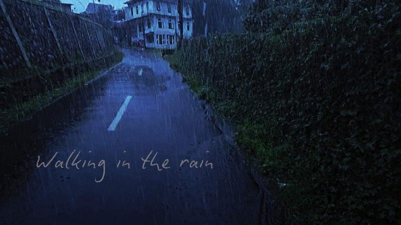 Walking in the Rain for Deep Sleep 🌧️ Relaxing Rain Sounds | Insomnia Relief