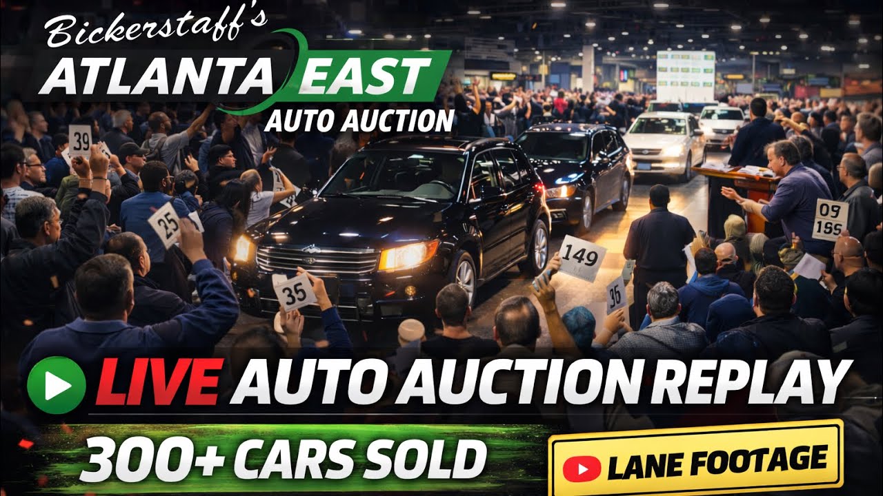 🔥 300 Cars SOLD at Wholesale Prices | Atlanta Public Auto Auction LIVE Replay