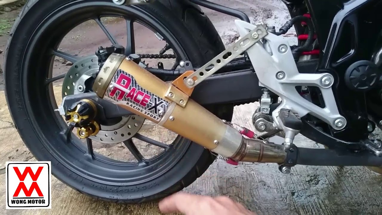 Tips CBR pasang knalpot racing tidak brebet dan ngempos