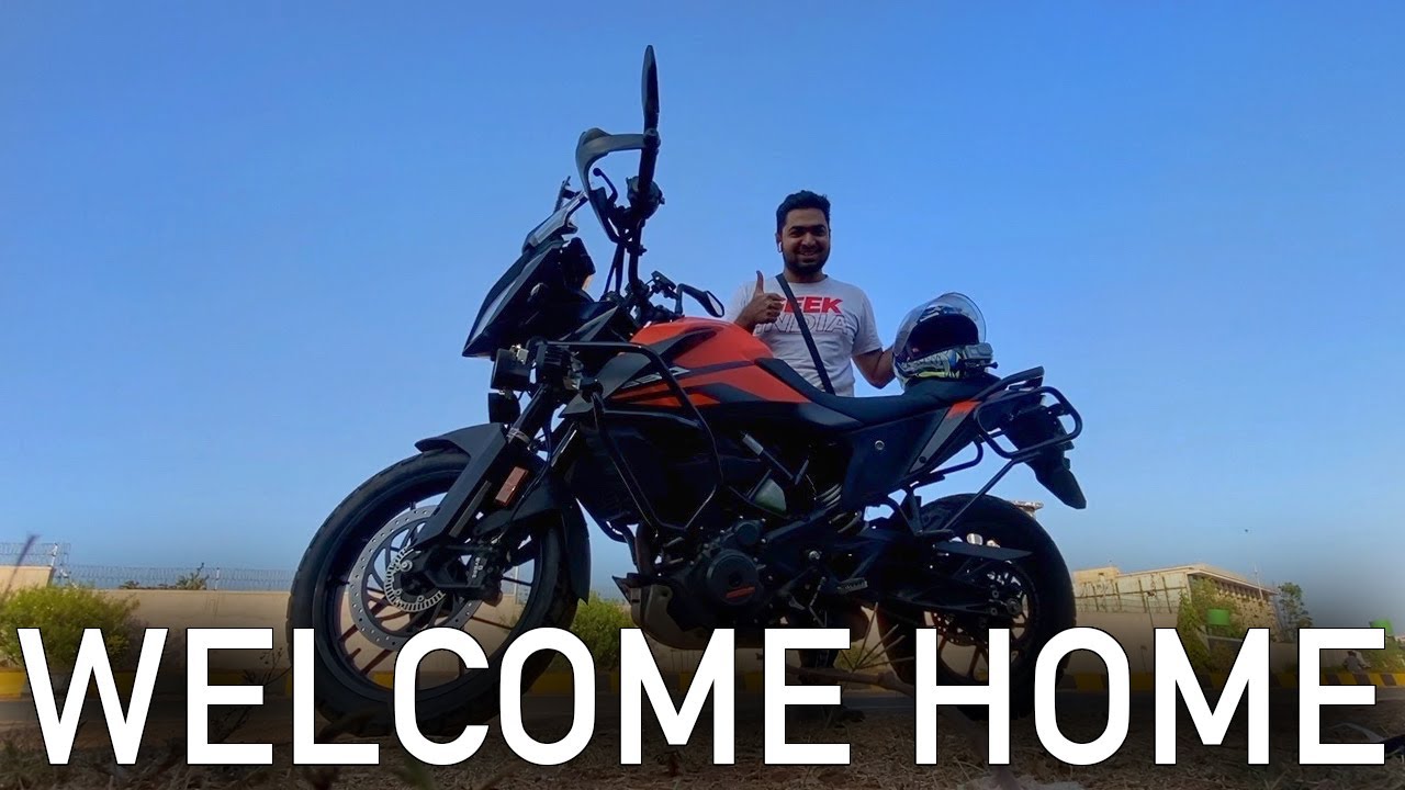 WELCOME HOME KTM ADVENTURE 390 2022 | BIKE MODIFICATIONS | KANNADA VLOG #KTM #Hubli #KannadaVlog