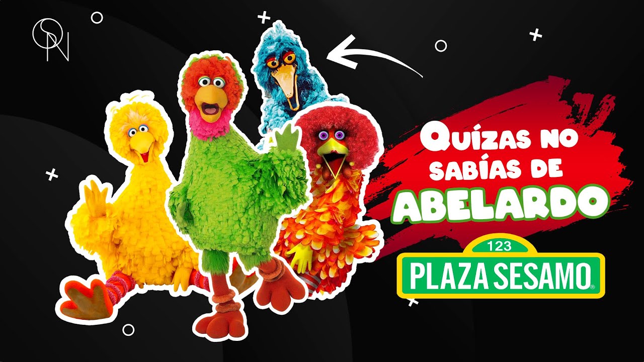 Quizás no sabías esto de Abelardo y Big Bird 😱🐥🐦