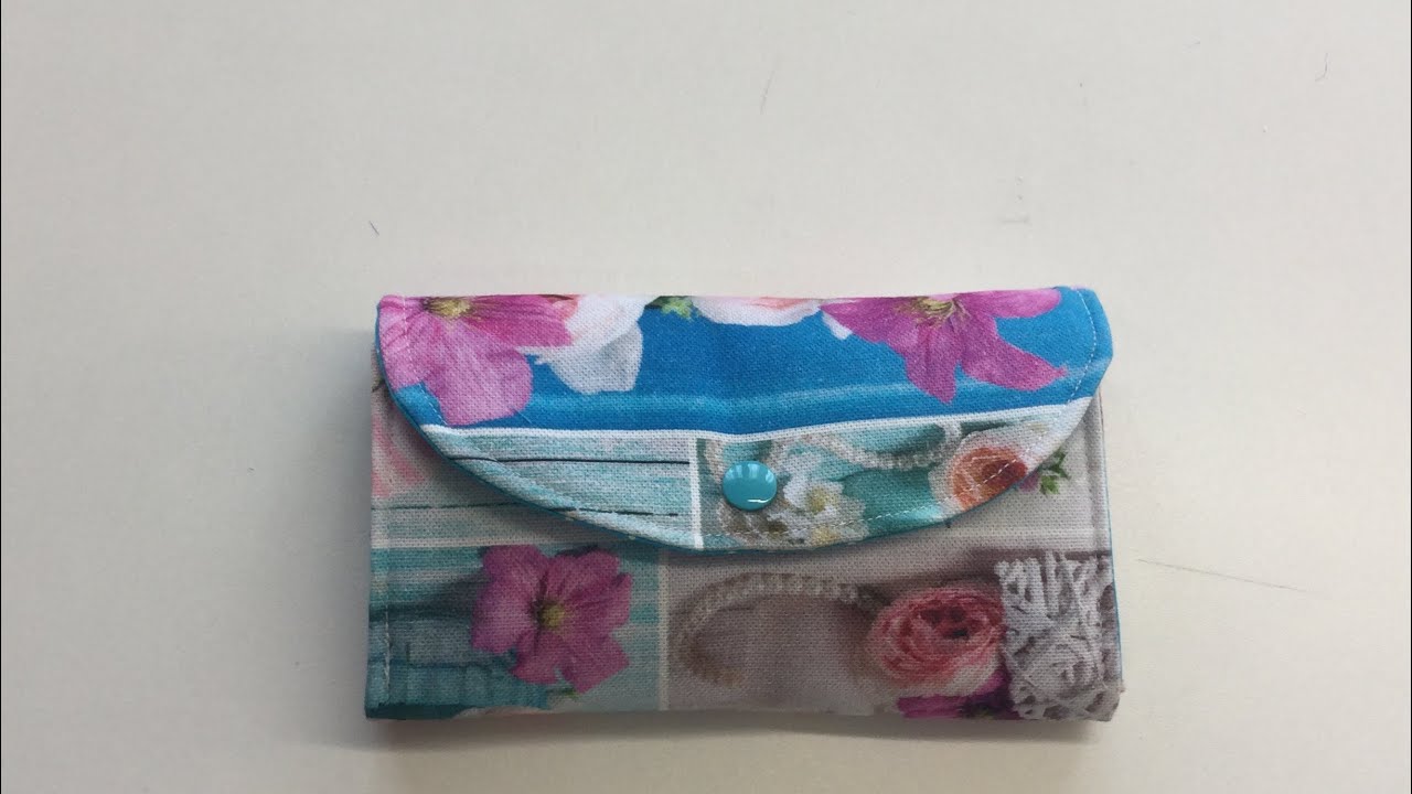 Coudre une petite pochette porte monnaie - Tuto Couture Madalena