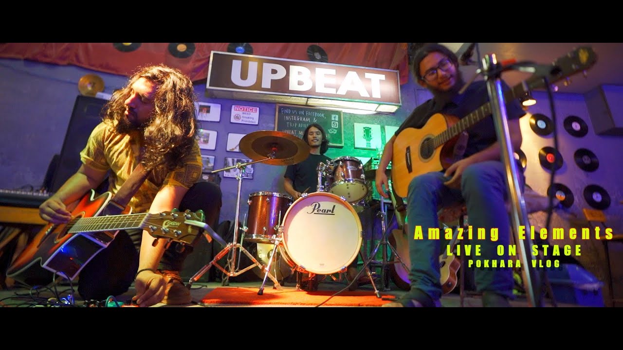 GuitarShop Pokhara || Amazing LIVE Performance by The Elements and Other Musicians