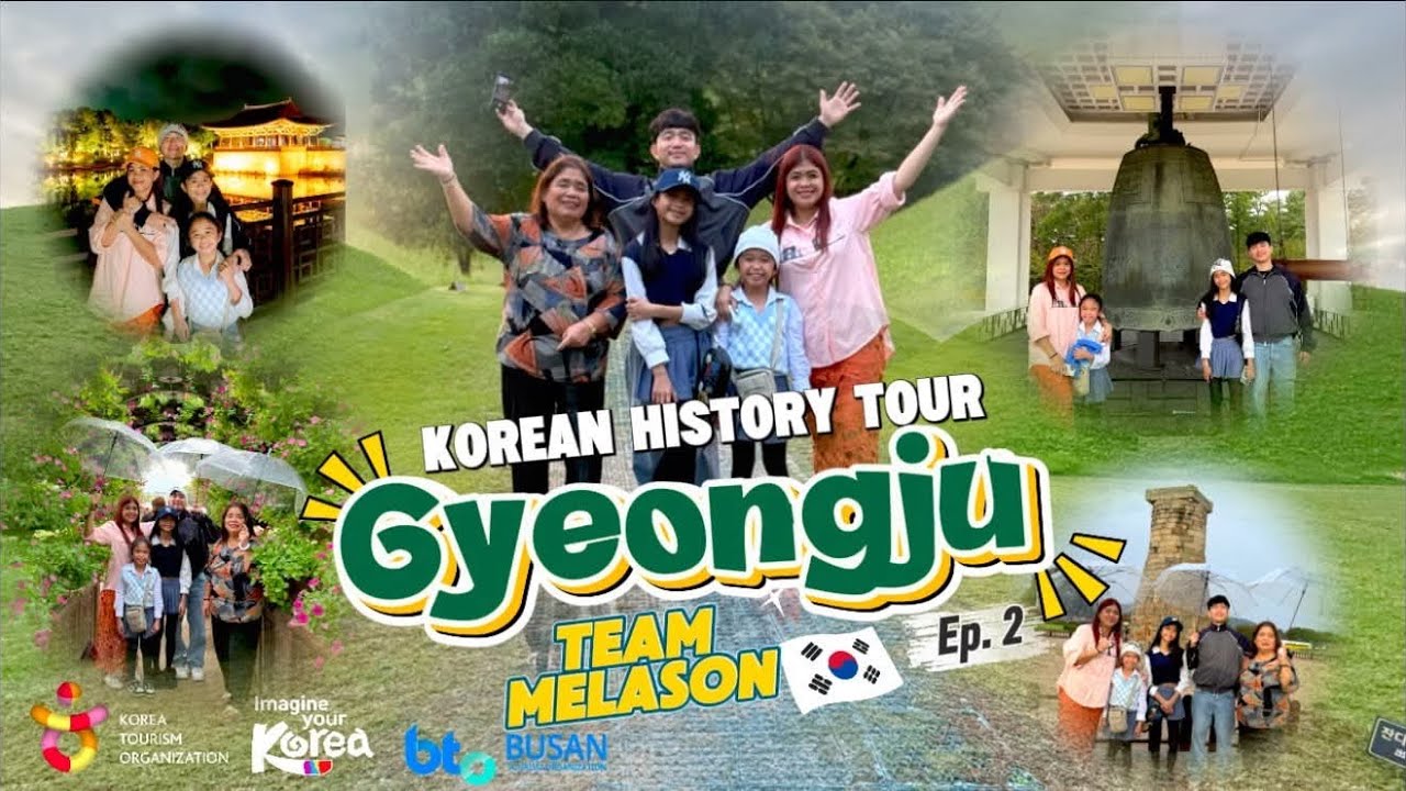 Korean History Family Tour in Gyeongju 🇰🇷 | MelaSon Family Vlog Ep. 2 @KTOManila 