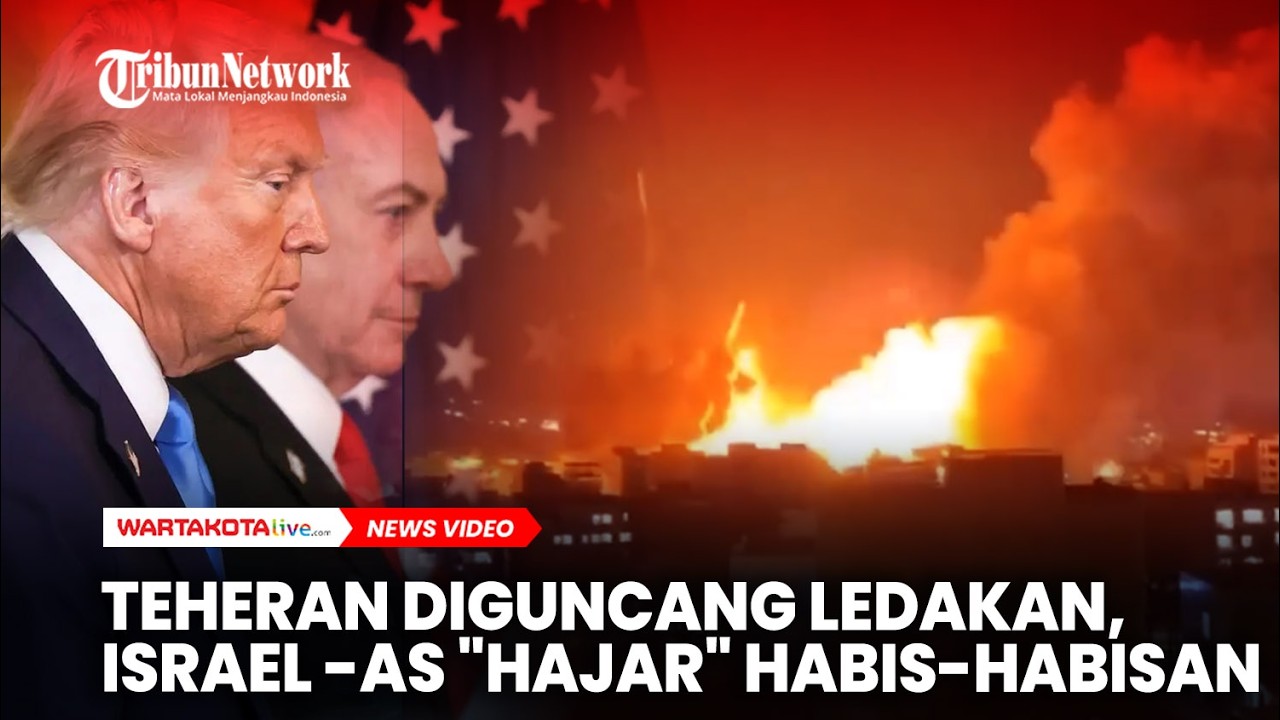DUNIA Tegang! Teheran Diguncang Ledakan, Israel dan AS 