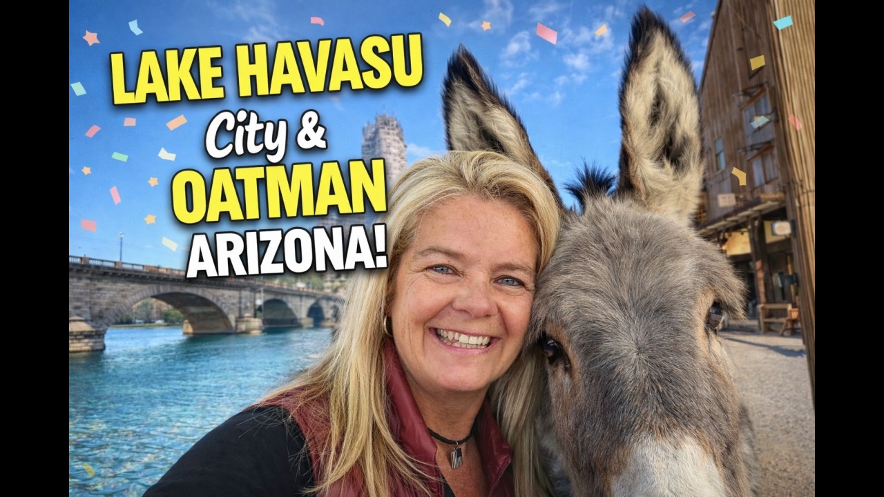 Arizona Road Trip: Lake Havasu, London Bridge and Feeding Wild Burros
