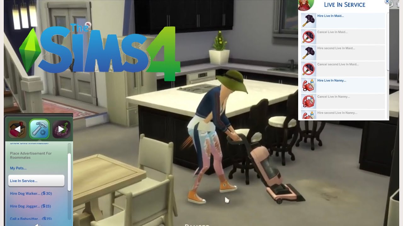How To Download Live In Service Mod | Maids, Nanny, Gardener, Farm Ranch Hand and More... | Sims 4