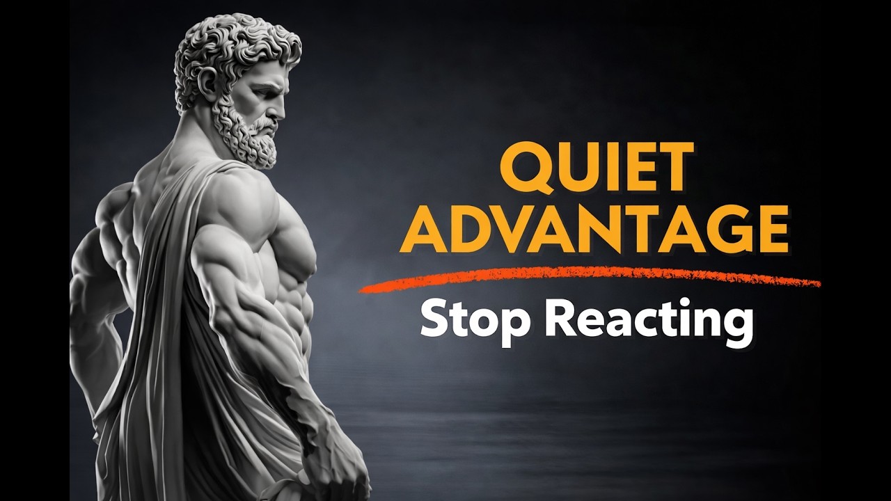 Care Less. Gain More.The Quiet Advantage No One Sees|stoicism
