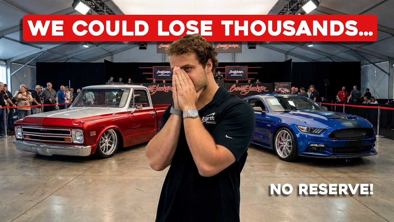 Selling Two Cars No Reserve at Barrett-Jackson (This Could Be Bad)