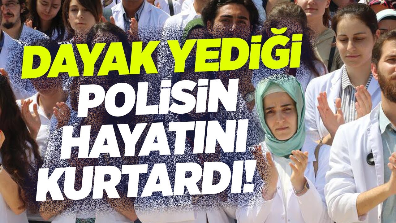 Dayak Yediği Polisin Hayatını Kurtardı! KRT Haber