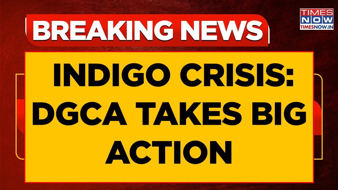 IndiGo Crisis Fallout: DGCA Takes Big Action, Sacks 4 Flight Operations Inspectors | Breaking News