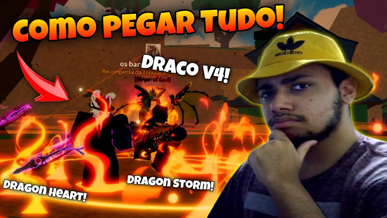 Como Pegar Literalmente TUDO que Veio no Novo Update do BloxFruits! - Dragon Update