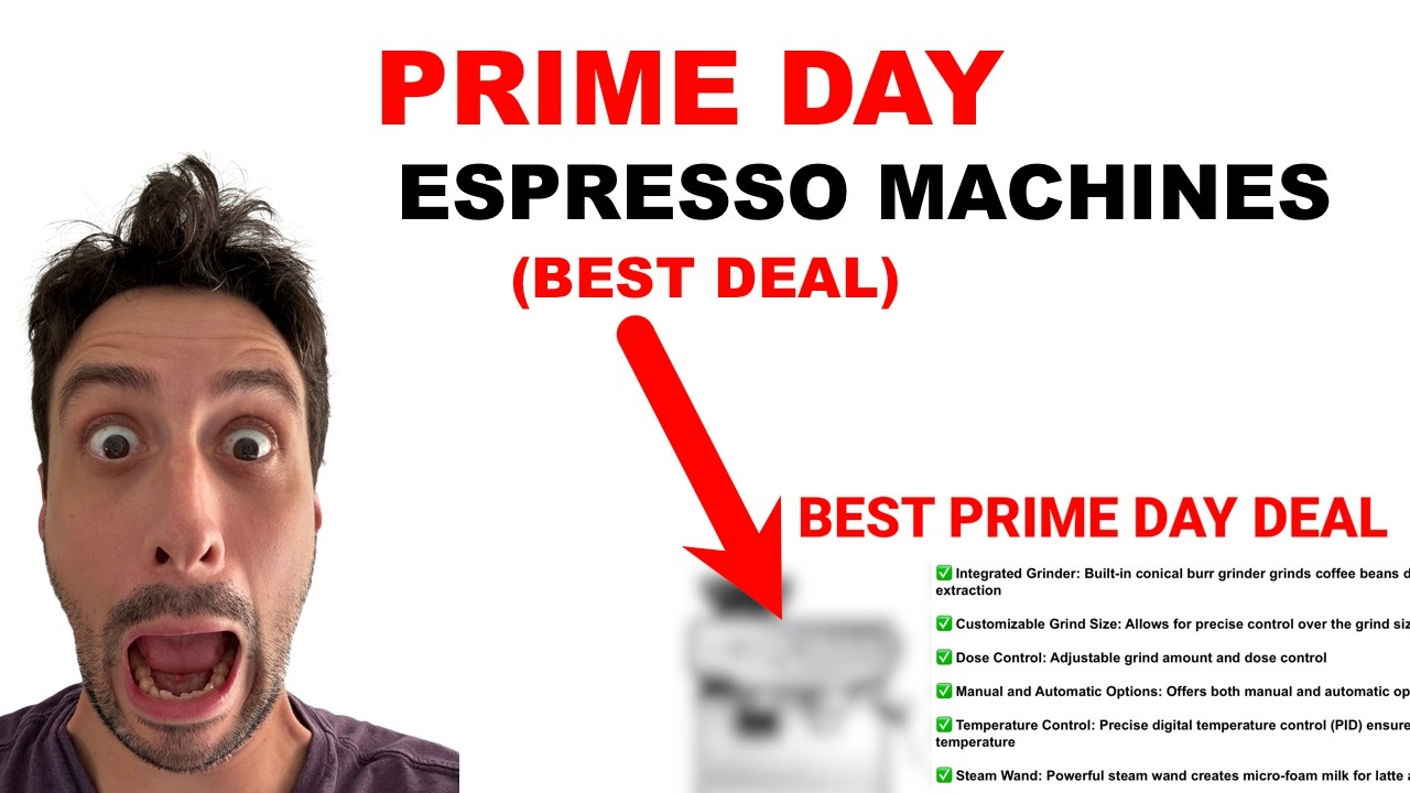 Prime Day Espresso Machine Deals 2024