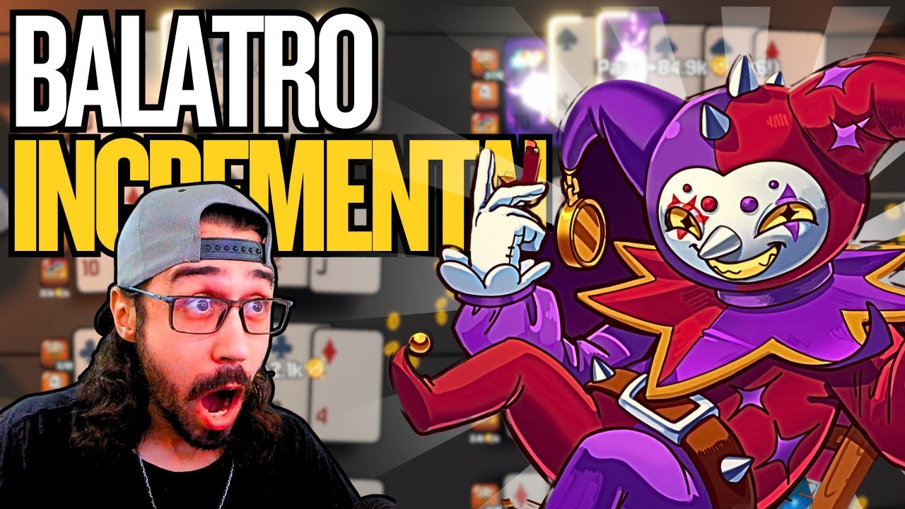 FIZERAM UM INCREMENTAL DE BARALHOS ESTILO BALATRO! This Ain't Even Poker, Ya Joker