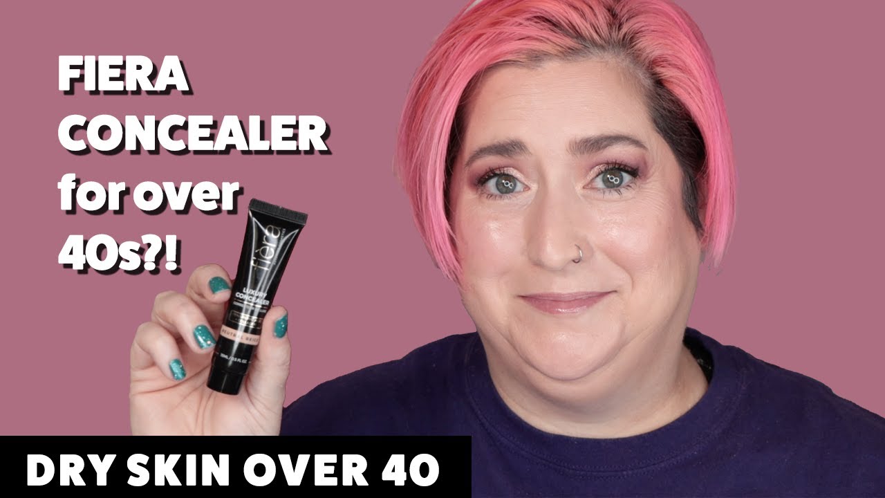 FIERA LUXURY CONCEALER FOR OVER 40s | Dry Skin Review & Wear Test