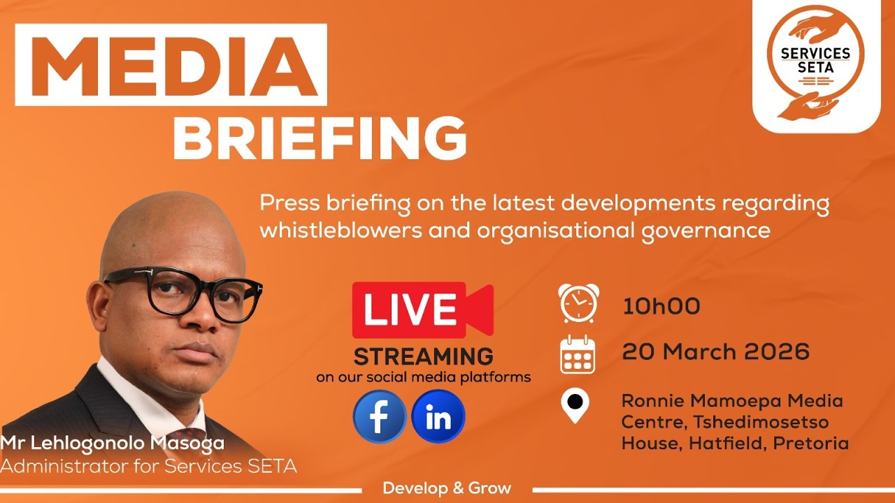 SERVICES SETA ADMINISTRATOR MAKES AN ANNOUNCEMENT ON LATEST DEVELOPMENTS REGARDING WHISTLEBLOWERS