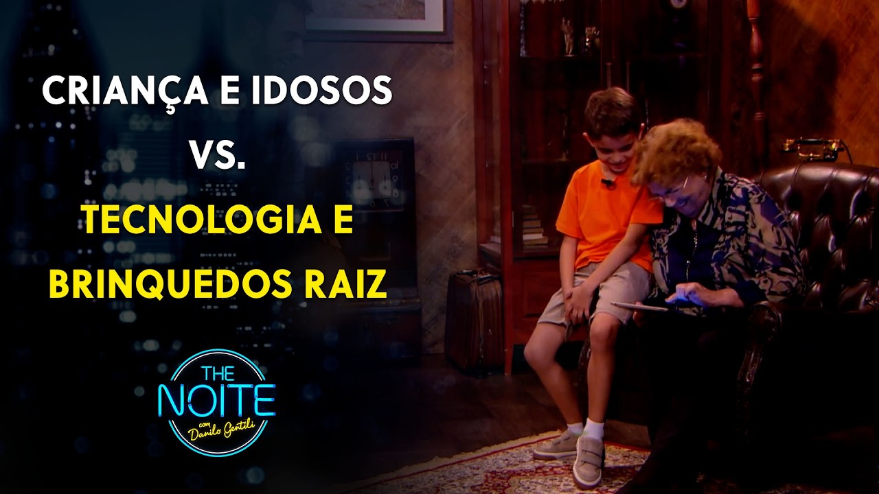 Léo Lins provoca choque de gerações no 8 ou 80 de Brinquedos | The Noite (20/02/25)