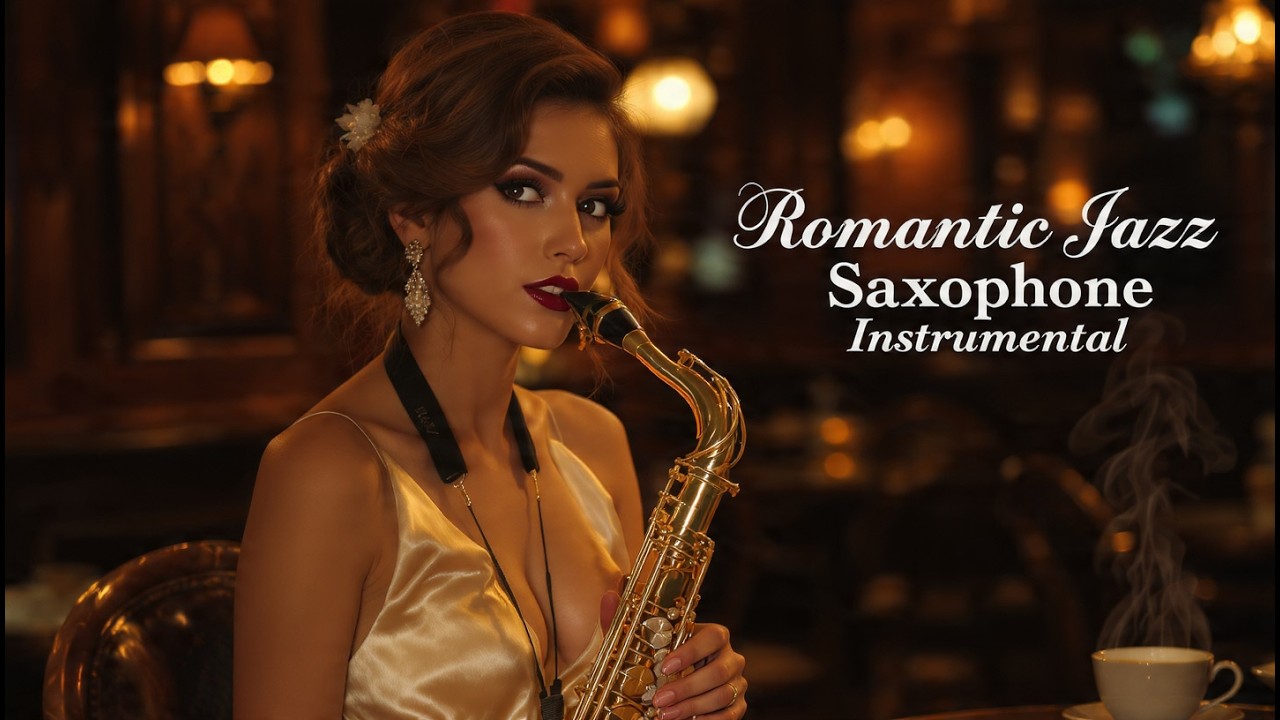 Smooth Jazz for Love & Relaxation 🎷Romantic Saxophone Love Songs