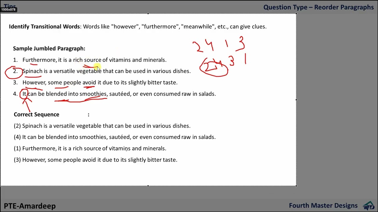 PTE Academic | PTE Core |  Reading- Reorder Paragraphs  #pteacademic #ptecore #ptereadaloud