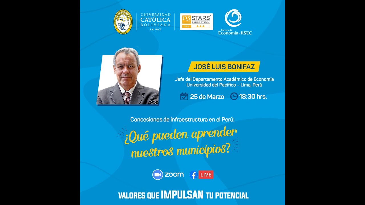 Charla 04 (21.03.25) – Concesiones de infraestructura en el Perú: Diagnóstico y Perspectivas