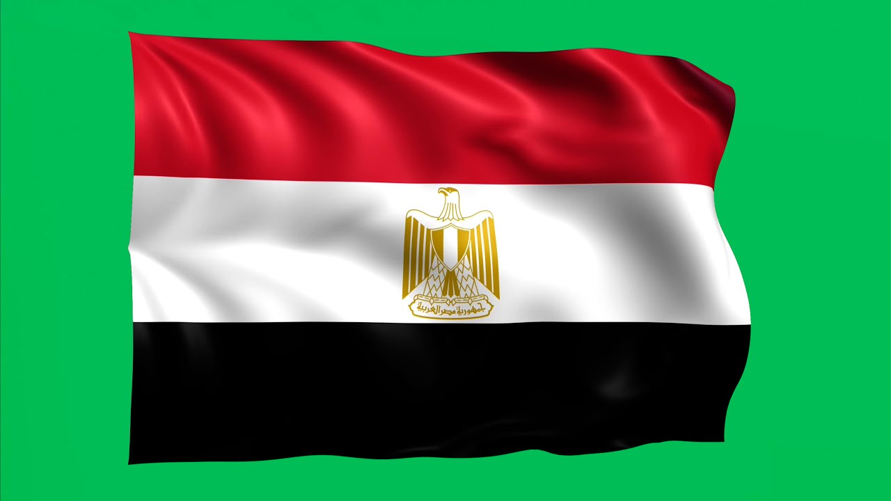 The Animated Egypt Flag in 4K is AMAZING!