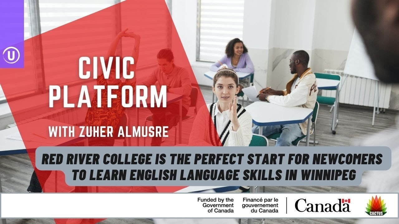 Red River College is the perfect start for newcomers to learn English language skills in Winnipeg